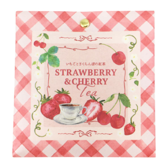 いちごとさくらんぼの紅茶