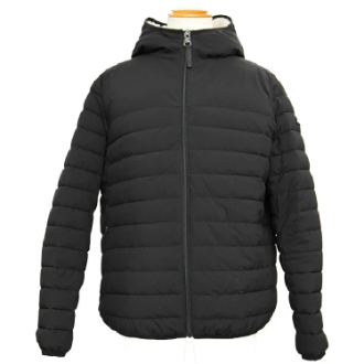 [ネット限定クリアランスセール]【Calvin Klein】カルバンクライン　メンズ フーデッドストレッチ中綿ダウンジャケット　EVONY　M