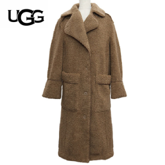 [ネット限定クリアランスセール]【UGG】アグ　ロングコート Sema UGGfluff　LIVEOAK　S