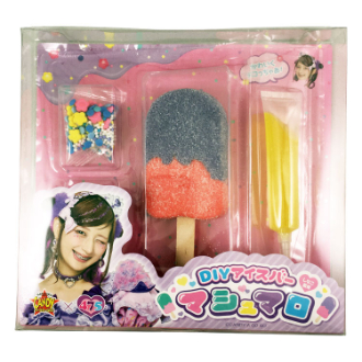 しなこちゃん　DIYアイスバーマシュマロ　パープル