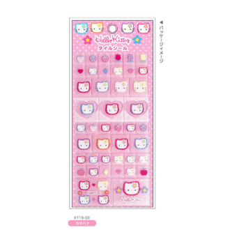 ハローキティ 90s　タイルシール カオハナ（3月下旬入荷予定）
