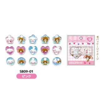 シュガーバニーズ クリスタルシール ピンク（5月下旬入荷予定）