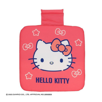 カーシートクッション　ハローキティ「らくらくハローキティ」