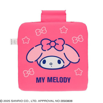 カーシートクッション　マイメロディ「らくらくマイメロディ」