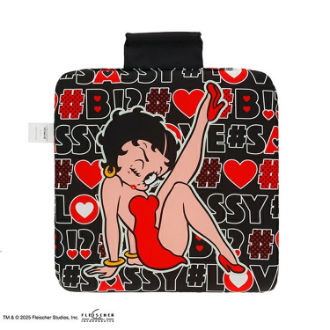 カーシートクッション　ベティーブープ「ハートロゴタイプ」