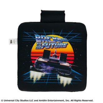 カーシートクッション　バックトゥザフューチャー「スペースアンドワープ」