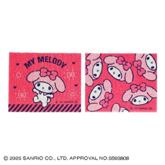 足元マット2P　マイメロディ「ころころマット_MM」