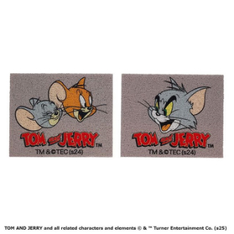 足元マット2P　トムとジェリー「トムジェリカーグッズ」