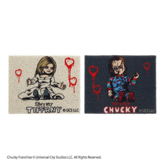 足元マット2P　チャッキー「クレイジーインラブ」