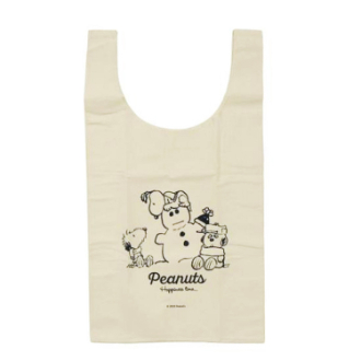 【SNOOPY】スヌーピー マルシェバッグ ウィンターブラザー