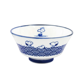 【SNOOPY】スヌーピー 飯椀 波