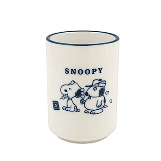 【SNOOPY】スヌーピー 湯呑 美濃焼 SAKURASAKU