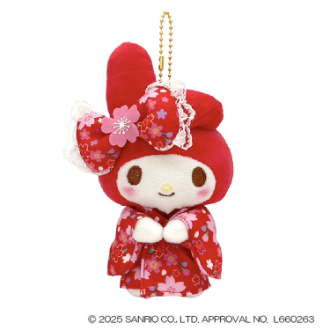 マイメロディ マスコット桜着物 ＲＤ