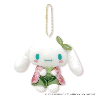 シナモロール マスコット 抹茶着物 （2月中旬入荷予定）