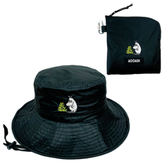 ムーミン　レインハット　ブラック