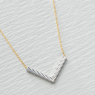 [半期に一度の大感謝SALE]K18YG/Ptデザインペンダント