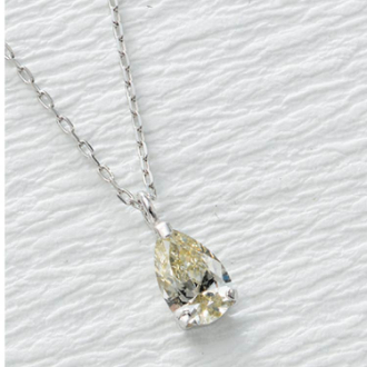 [半期に一度の大感謝SALE]Ptダイヤモンドペンダント