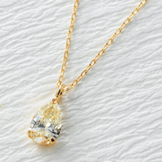 [半期に一度の大感謝SALE]Ｋ18YGダイヤモンドペンダント