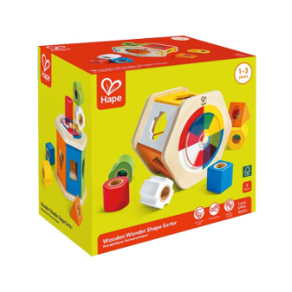 [半期に一度の大感謝SALE]〔HAPE〕カラフル型はめボックス