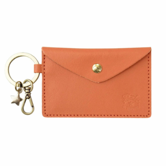 【IL BISONTE】イルビゾンテ　キーリング付きカードケース　SKH042/C0928　OR203