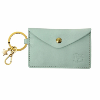 【IL BISONTE】イルビゾンテ　キーリング付きカードケース　SKH042/C0928　BL402