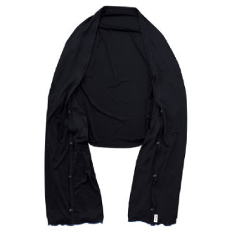 【Wpc.】UVカット 接触冷感 3wayショール　BK