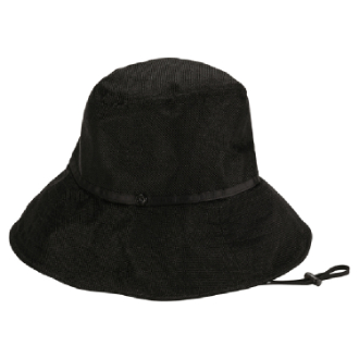 【Wpc.】UVカット 接触冷感 クロッシェハット　BK