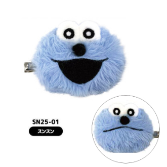 パペットスンスン ぬいぐるみヘアクリップ スンスン（6月下旬入荷予定）
