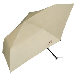 【Wpc.】遮光軽量ソリッドmini　日傘 折りたたみ傘 晴雨兼用　BE