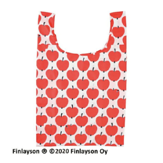 【フィンレイソン】エコバッグ　オンップ/レッド