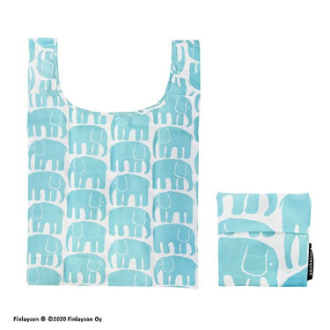 【フィンレイソン】エコバッグ　エレファンティ/ブルー