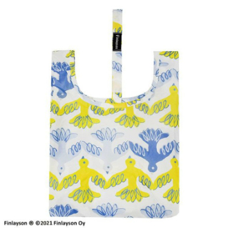 【フィンレイソン】ミニ エコバッグ　ムート/イエロー