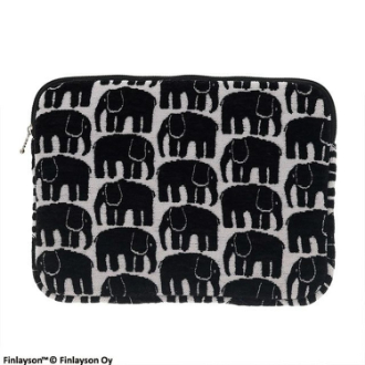 【フィンレイソン】タブレットケース　エレファンティ/ブラック