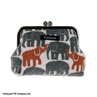 【フィンレイソン】口金ポーチ　エレファンティ/ヴァパア
