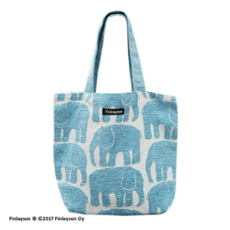 【フィンレイソン】ランチトート　エレファンティ/ブルー