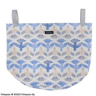 【フィンレイソン】ランドリーバッグ (キャンバス)　ムート/ピンク