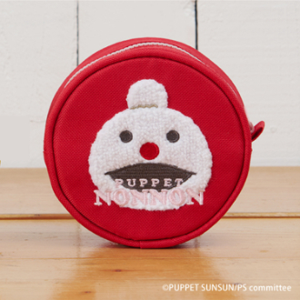 パペットスンスン まるポーチ ノンノン（6月下旬発売予定）