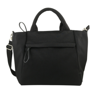 【Legato Largo】ナチュらくバッグ　2WAYショルダーバッグ　ブラック