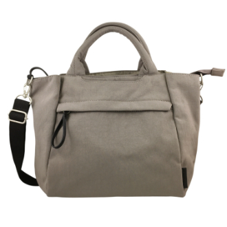 【Legato Largo】ナチュらくバッグ　2WAYショルダーバッグ　グレーベージュ