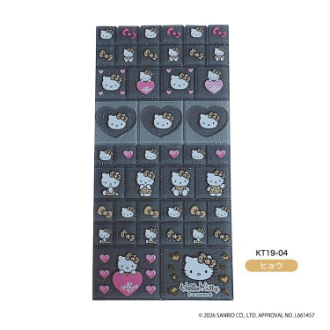 ハローキティ 90s タイルシール ヒョウ（5月下旬入荷予定）