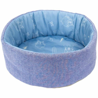 【DoggyMan】キャティーマン  クールズ サークルベッド サマーライド そよかぜブルー