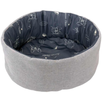 【DoggyMan】キャティーマン  クールズ サークルベッド サマーライド ひんやりネイビー