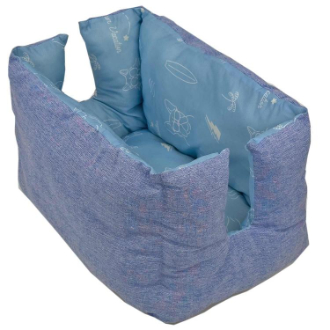 【DoggyMan】キャティーマン  クールズ はさまれベッド サマーライド そよかぜブルー