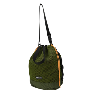 【KiU】ダブルメッシュショルダー　カーキ