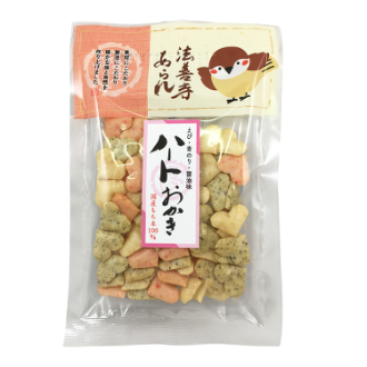 【法善寺あられ】ふくめちゃんシリーズ ハートおかき