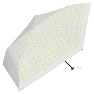 【Wpc.】遮光軽量 ジャパニーズモダン ミニ　日傘 折りたたみ傘 晴雨兼用　OF