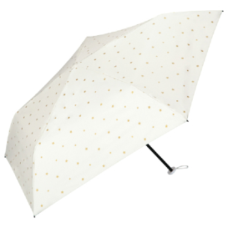 【Wpc.】遮光軽量 スター ミニ　日傘 折りたたみ傘 晴雨兼用　OF