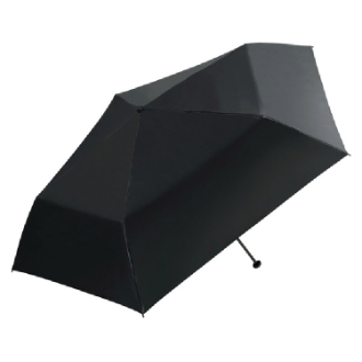 【Wpc.】go-koh　遮光超軽量 55cm　日傘 折りたたみ傘 晴雨兼用　ブラック