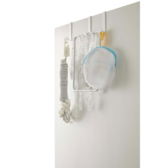 山崎実業  smart ドアハンガー  ５個組  ホワイト