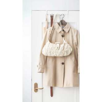 山崎実業  smart ドアハンガー  ワイド  ホワイト